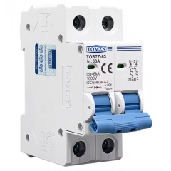 Automatic fuse TOMZN TOB7Z-63 1000V 32A 2P DC