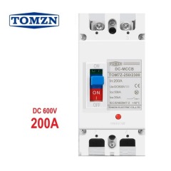 Шалтер за соларни системи TOMZN TOM7Z-250/2300 200А DC 600V 2P