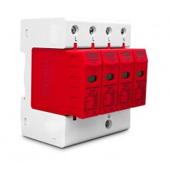 Защита от пренапрежение TOMZN TOV1-B 60 4P 30-60kA AC 275V din 4