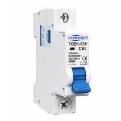 Предпазител автоматичен TOMZN TOB1-63H 230/400V 32A 1P AC MCB Class C