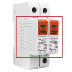 Патрон за катоден отводител TOMZN TZG40-PV 800V DC Imax: 40kA In: 20kA orange