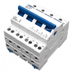 Механичен ключ за двойно захранване MTS TO419G 4P 80A AC 400V blue