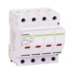 Държач за стопяем предпазител NOARK 4PEx9F 3PN 32A DC