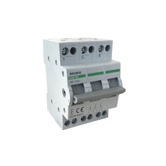 Модулен превключвател NOARK Ex9BT3G 3CO 63A EU (ум шалтер) (I-0-II) 3CO 63A