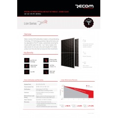 Solar Panel RECOM 470Wp HJT (2094x1038x30)