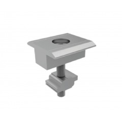 Clenergy скоба средна сребриста IC-M28-46/L50