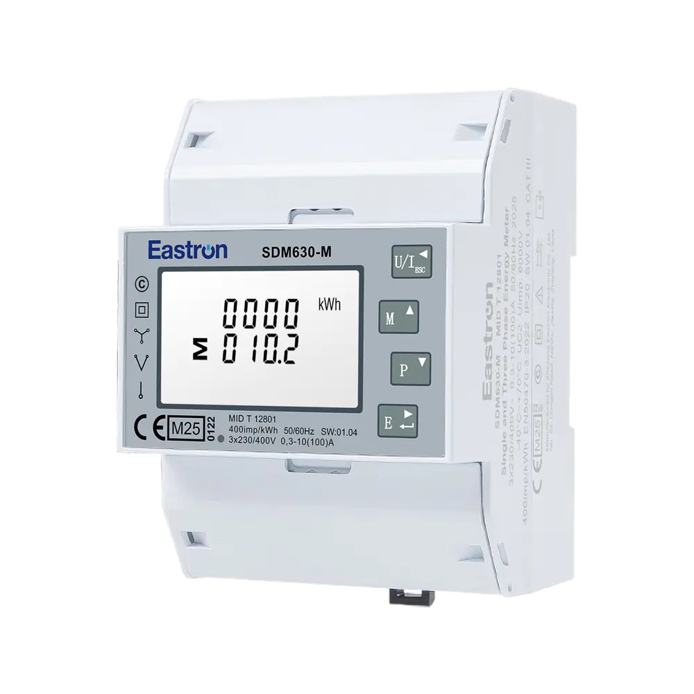 Трифазен ограничител Eastron SDM630-M MID директен 100А (DEYE)