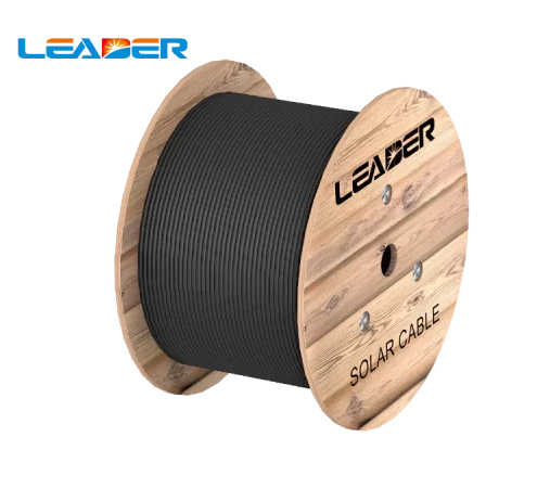 Соларен кабел 6 mm2 ЧЕРЕН (произход Китай) LEADER