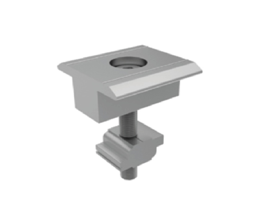 Clenergy скоба средна сребриста IC-M28-46/L50